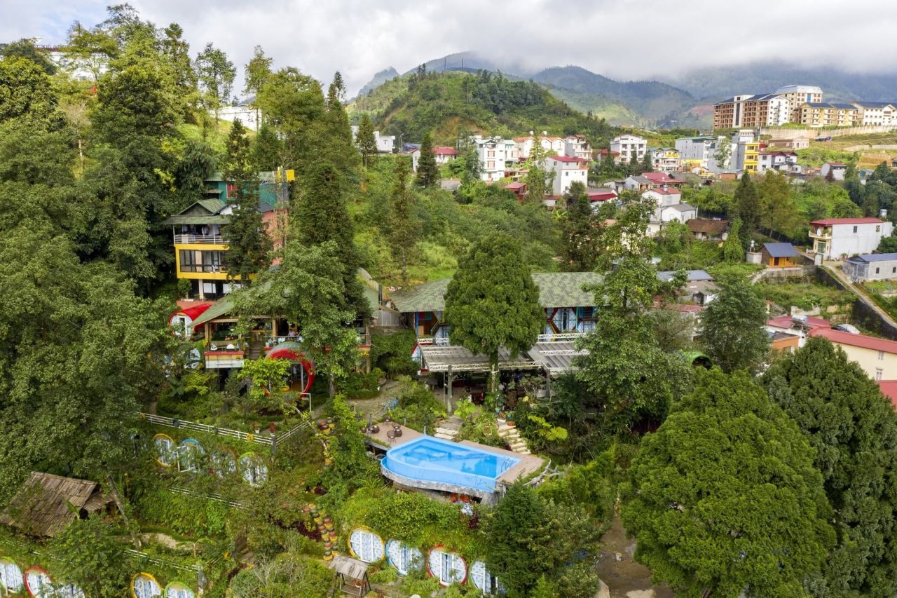 Toàn cảnh homestay Tubotel Sa Pa